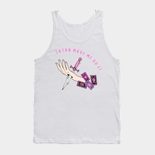 Satan made me do it Tank Top